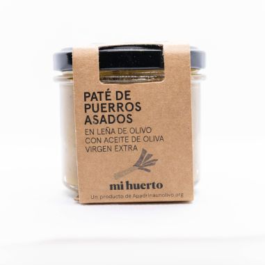 Paté de puerro asado en AOVE 110 g | Producto solidario