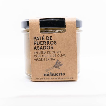 Paté de puerro asado en AOVE 110 g | Producto solidario