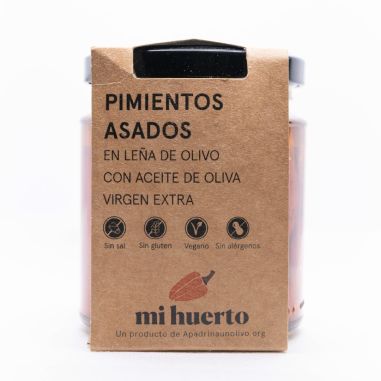 Pimientos asados en AOVE 230 g | Producto solidario