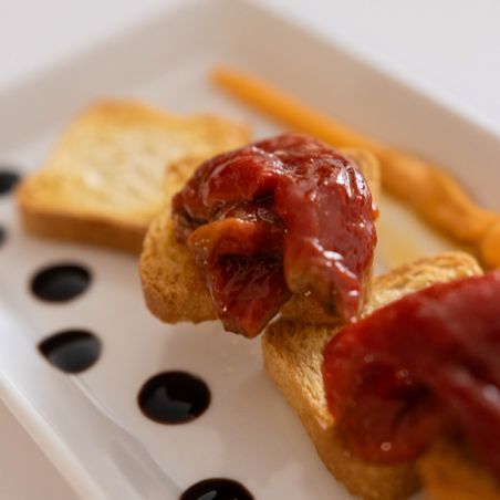 Pimientos asados en AOVE 230 g | Producto solidario