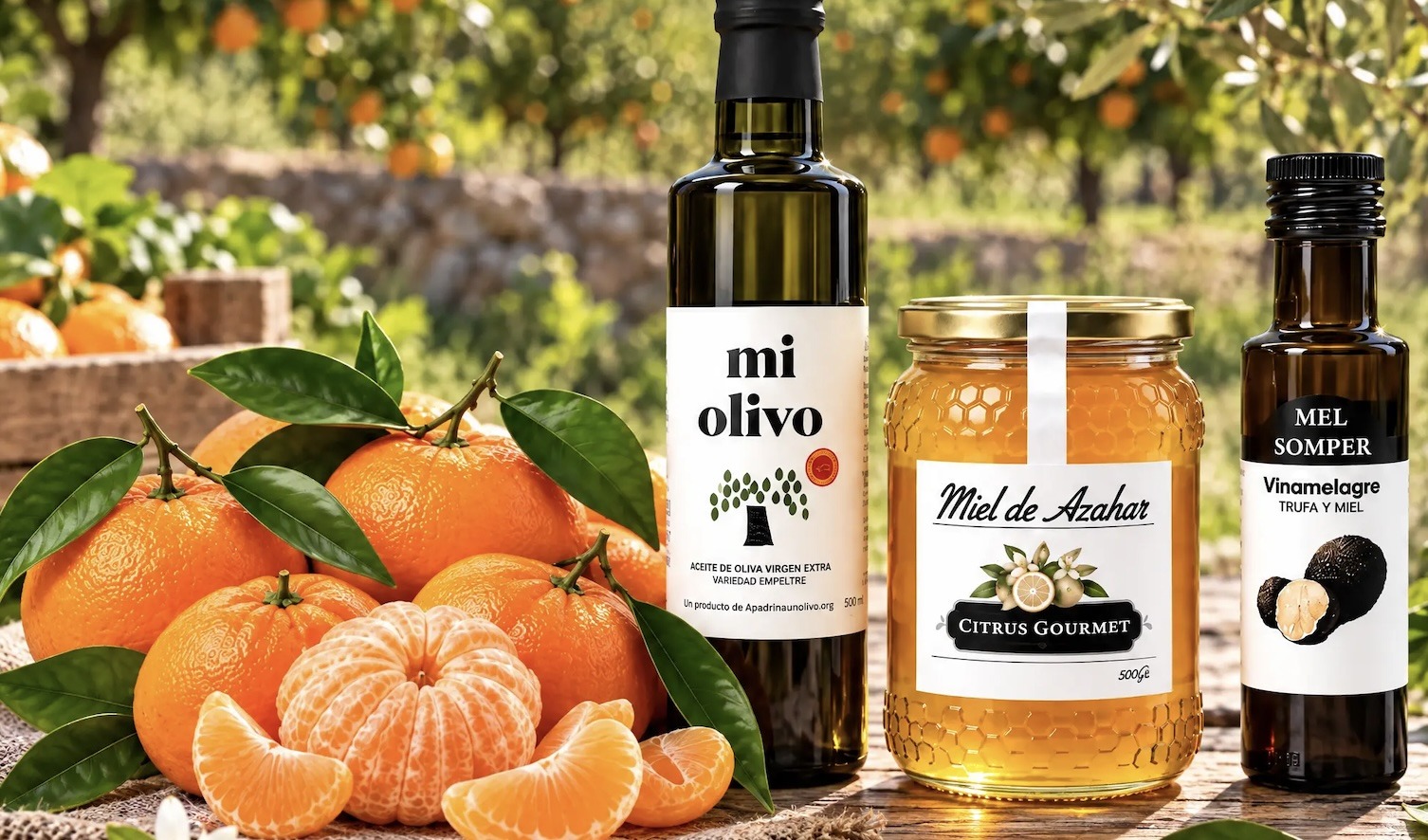 Pack Aliño Mandarina Premium: la dulzura cítrica con un toque gourmet
